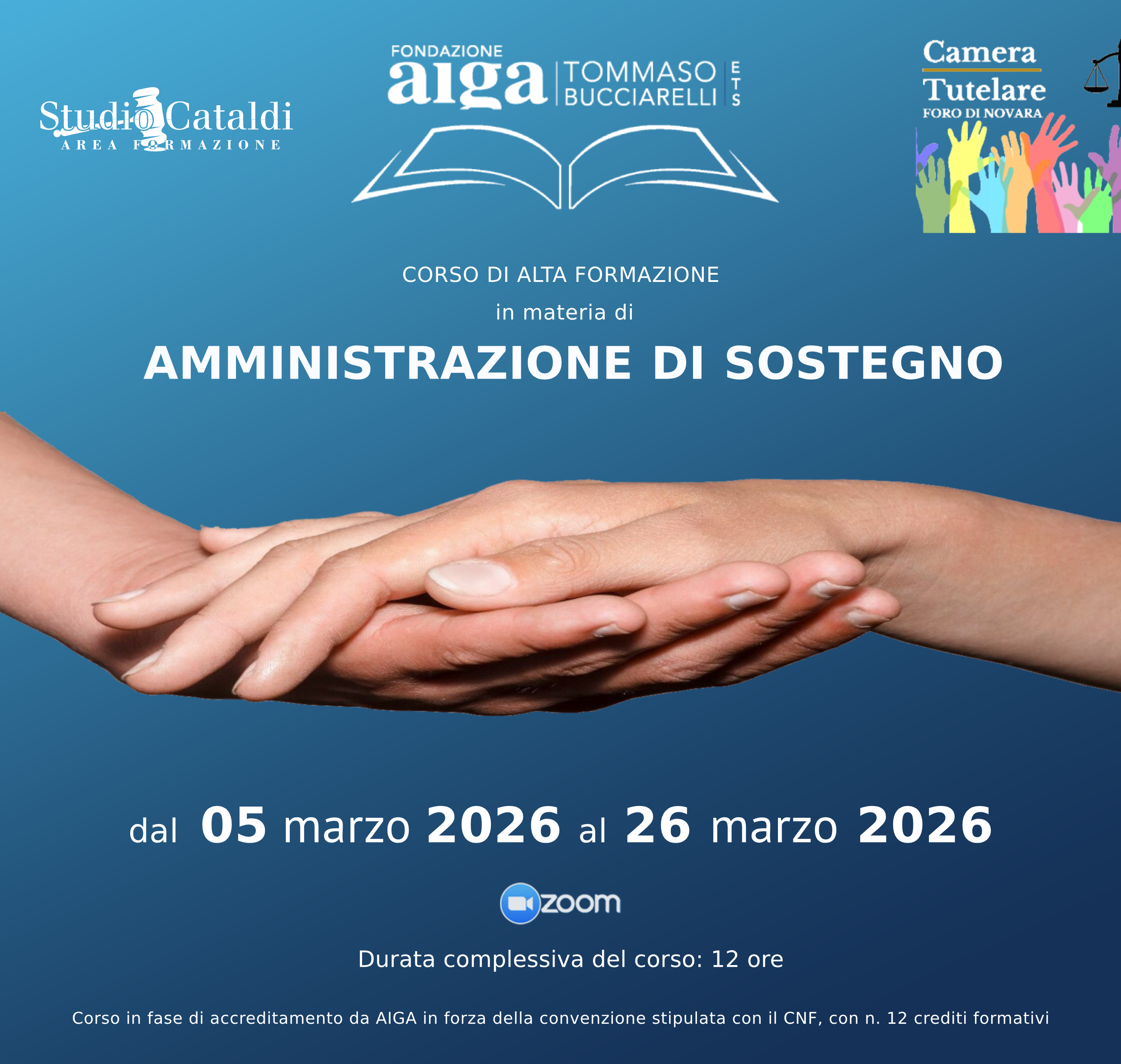 Corso di Alta Formazione in materia di Amministrazione di Sostegno